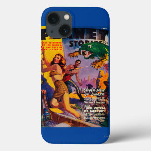 iPhone 13 Case Planet Stories Magazine Cover 5