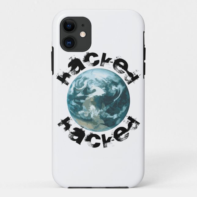 Coques Case-Mate iPhone planète Terre piratée (Dos)