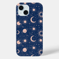 Planètes et étoiles Motif