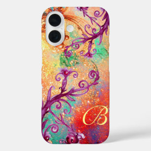 COQUES iPhone 16  PLANTE BOUTEILLE / ÉCRAN MAGIQUE EN MONOGRAMME SPA