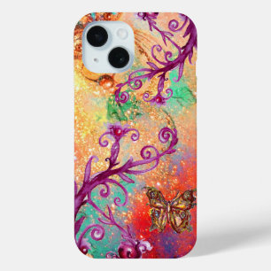 COQUE POUR iPhone 15 PLANTE BOUTEILLE / ÉPAULES MAGIQUES EN ROUGE ÉPARG
