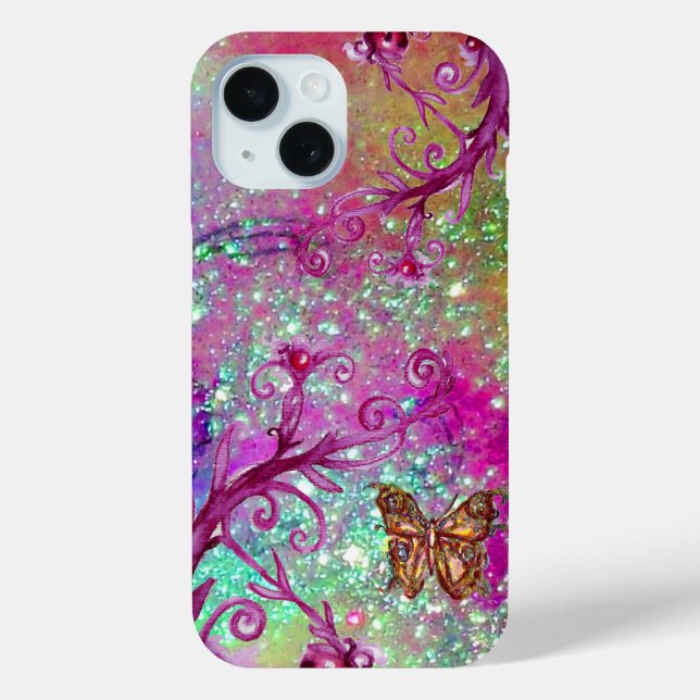 Coques Case-Mate iPhone PLANTE BOUTEILLE / ÉPAULES MAGIQUES EN SPARKLE Vio (Verso)