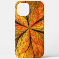 Plante d'automne, Abstrait moderne Fractal Art Lea