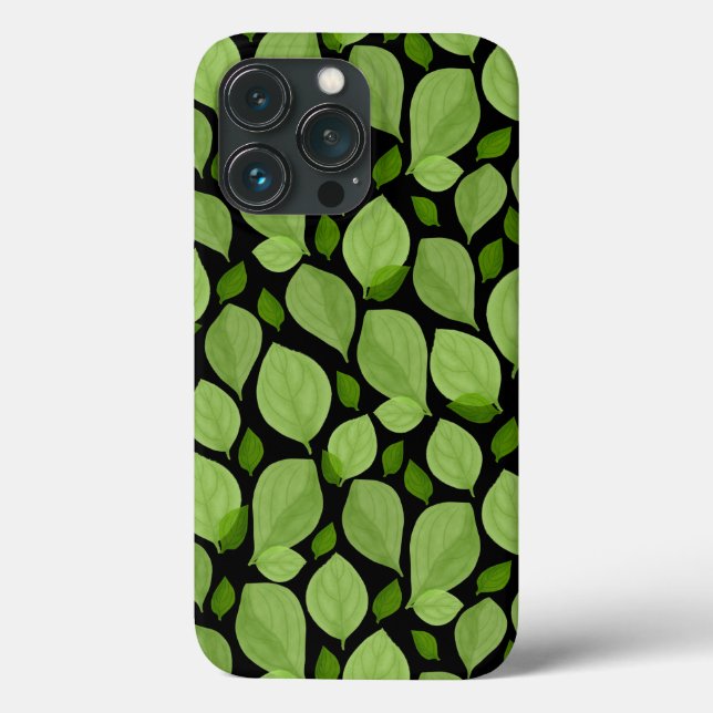 Coques Case-Mate iPhone Plante Feuille de la plante verte Motif de  (Verso)
