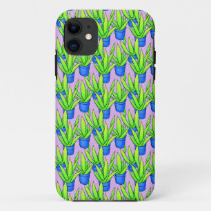 Case-Mate iPhone Case Plantes d'Aloe Vera Motif Textile