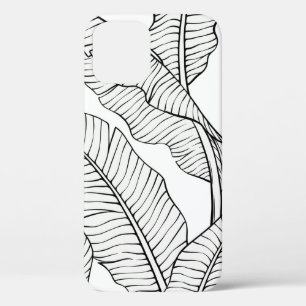 Case-Mate iPhone Case Plantes tropicaux et fleurs motif sans couture. Ju