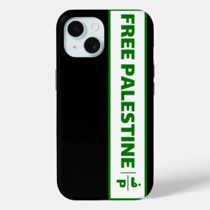Coque Pour iPhone 15 Plaque d'immatriculation de voiture Palestine - Fr
