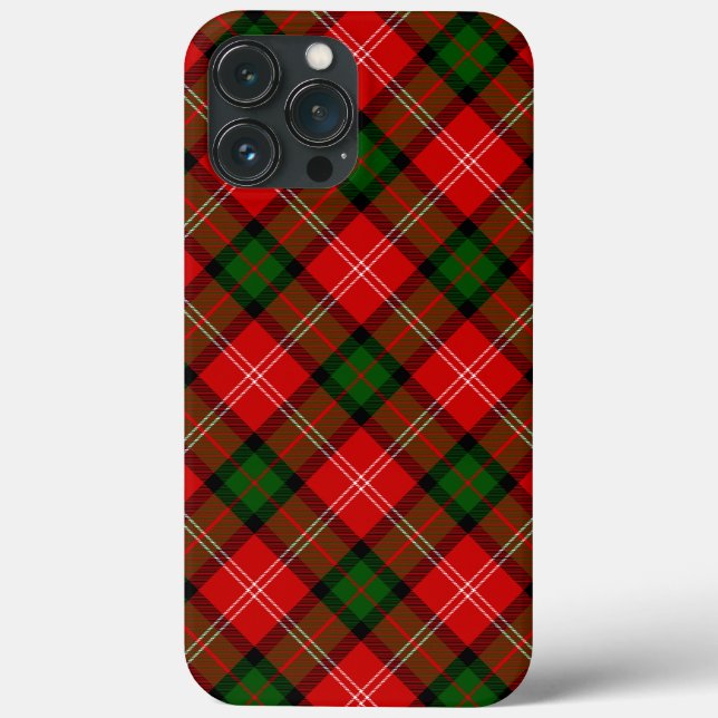 Coques Case-Mate iPhone Plaque vert rouge tartan MacKintosh (Verso)
