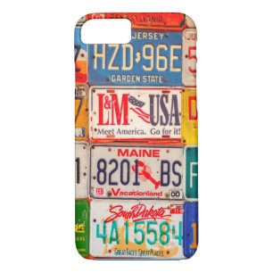 Case-Mate iPhone Case Plaques de licence américaines Art America