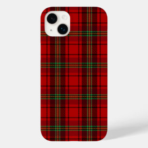Coque Pour iPhone 14 Plus Plaques douillettes rouge noir vert