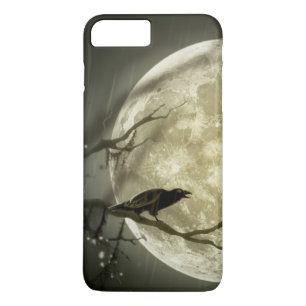 Case-Mate iPhone Case Pleine lune avec un Corbeau