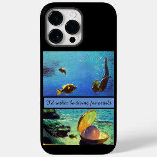 Coque Pour Pour iPhone 14 Pro Max Plongée aux perles