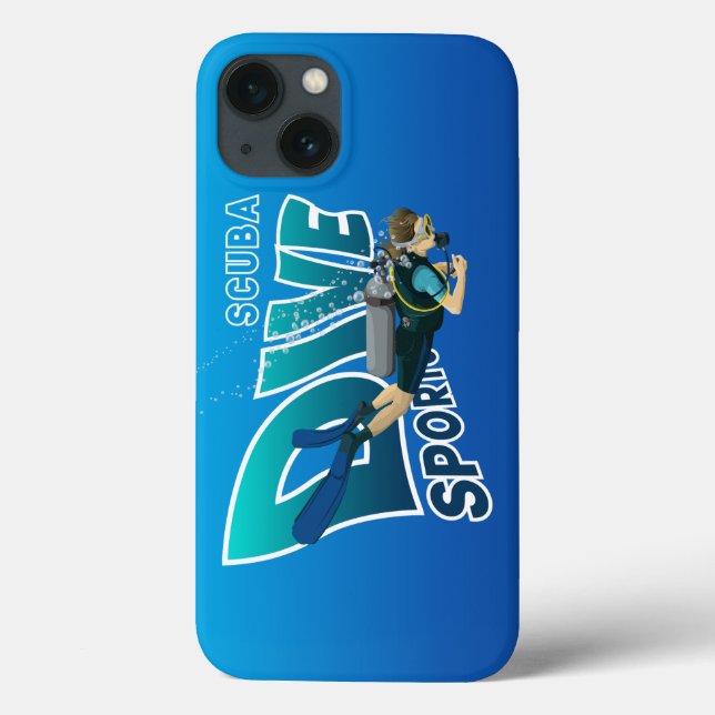 Coques Case-Mate iPhone Plongée en scaphandre |  (Verso)