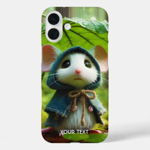 Coques iPhone 16 Plus Pluie de petite souris Imaginaire