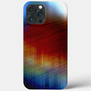 Case-Mate iPhone Case Pluie numérique sur tache brillante et colorée
