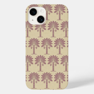 Coque Pour iPhone 14 Plum Spice Modes Palm