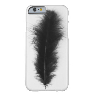 Coque iPhone 6 Barely There Plume noire