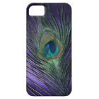 Plume pourpre soyeuse de paon