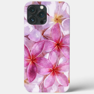 Case-Mate iPhone Case Plumeria hawaïenne Fleur Aquarelle Peinture