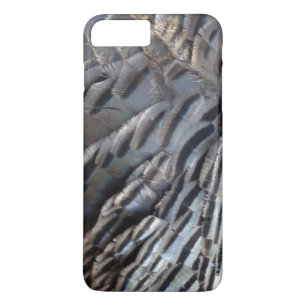 Coque iPhone 8 Plus/7 Plus Plumes de Dindon Sauvage II Design Abstrait de la