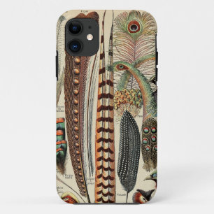 Case-Mate iPhone Case Plumes d'oiseau sauvage Antiquités