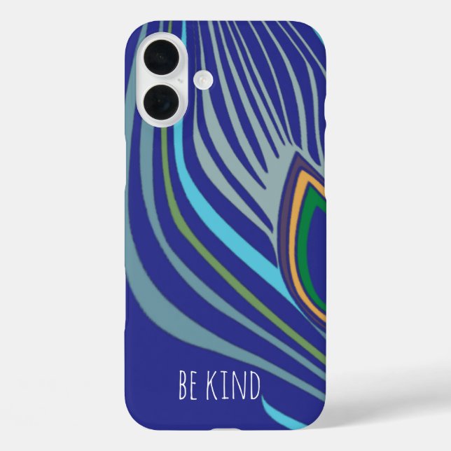 Coques Case-Mate iPhone Plumes Peacock moderne Personnalisé Damask iPhone (Verso)