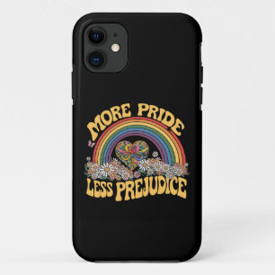 Case-Mate iPhone Case Plus de fierté Moins de préjugé Retro Rainbow Prid