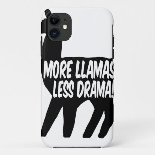 Coques Pour iPhone Plus de lamas moins de drame