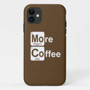 Coque iPhone 11 Plus de tableau périodique du café