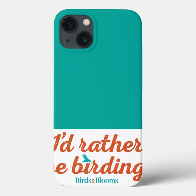 Coques Case-Mate iPhone Plutôt être Birding (Verso)