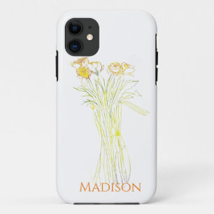 Case-Mate iPhone Case Plutôt Minimale Moderne Fleur Plan Pour Les Femmes