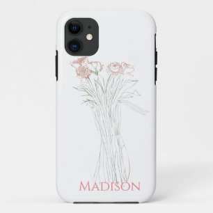 Case-Mate iPhone Case Plutôt Minimale Moderne Fleur Plan Pour Les Femmes