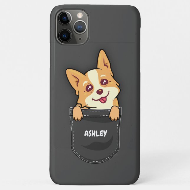 Coques Case-Mate iPhone Poche Boston Terrier mignon chien propriétaire ani (Dos)