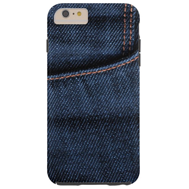 Coques Case-Mate iPhone Poche Jeans bleu (Dos)