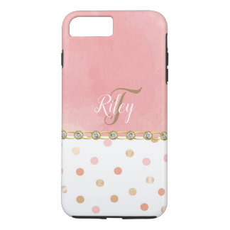 Case-Mate iPhone Case Poche Polka Dot Rhinestone Glitzy Plutôt Amusant