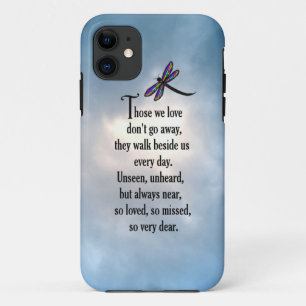 Coques Pour iPhone Poème "ainsi aimé" de libellule