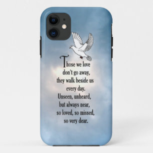 Etui iPhone Case-Mate Poème "ainsi aimé" d'oiseau