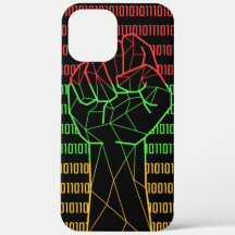 Poing de Black Power du BLM pour les Geeks