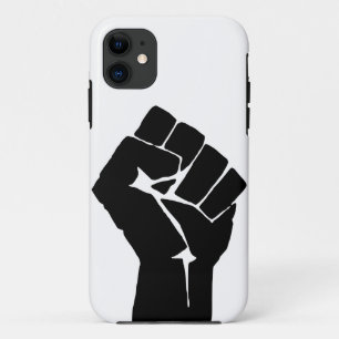 Case-Mate iPhone Case Poing Noir Levé - Résistance Protestation