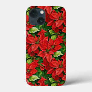 Case-Mate iPhone Case Poinsettias et Holly Feuilles