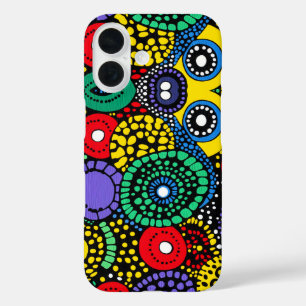 Coque Pour iPhone 16 Point Abstrait art 2
