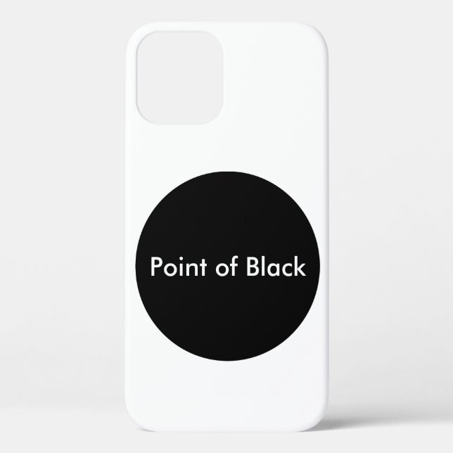 Coques Case-Mate iPhone Point de Noir (Verso)