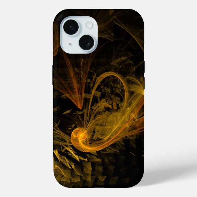 Coques Case-Mate iPhone Point de rupture Art Abstrait (Verso)