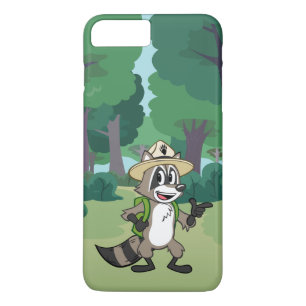 Coque iPhone 7 Plus Pointage de Rick de garde forestière de Rick   de