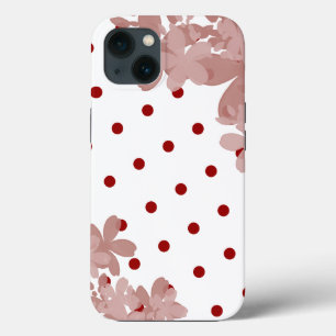 Case-Mate iPhone Case Pointe Polka Et Motif Floral