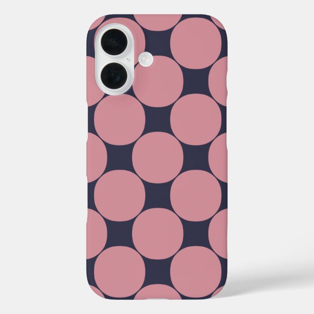 Coques Case-Mate iPhone Pointe rose Design Moderne (Verso)