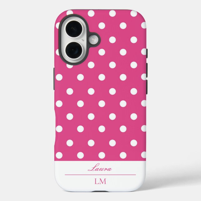 Coques Case-Mate iPhone Pointe rose Girl Retro (Verso)