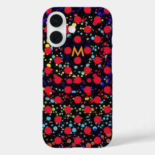 Coque Pour iPhone 16 points colorés