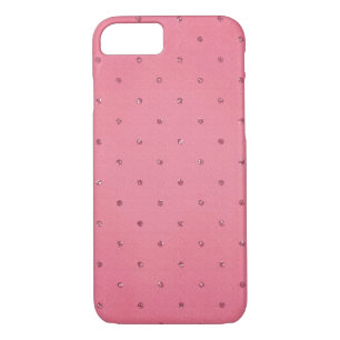 Coque Case-Mate Pour iPhone Points de Parties scintillant roses