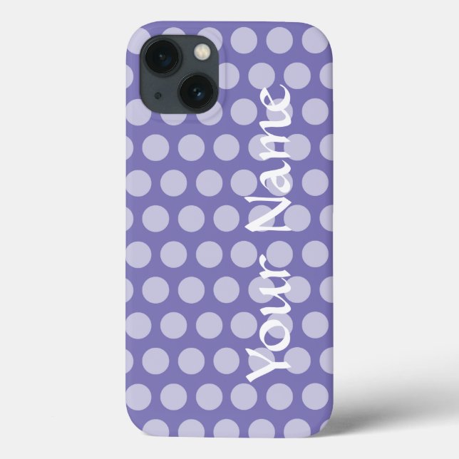 Coques Case-Mate iPhone Points d'humeur violet marocain (Verso)